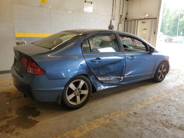 1HGFA16838L084918 - 2008 HONDA CIVIC EX BLUE photo 3