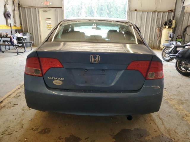 1HGFA16838L084918 - 2008 HONDA CIVIC EX BLUE photo 6