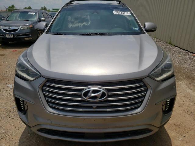 KM8SR4HF7HU181662 - 2017 HYUNDAI SANTA FE SE ULTIMATE SILVER photo 5