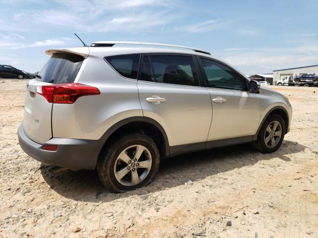 2T3WFREV8FW145647 - 2015 TOYOTA RAV4 XLE SILVER photo 3