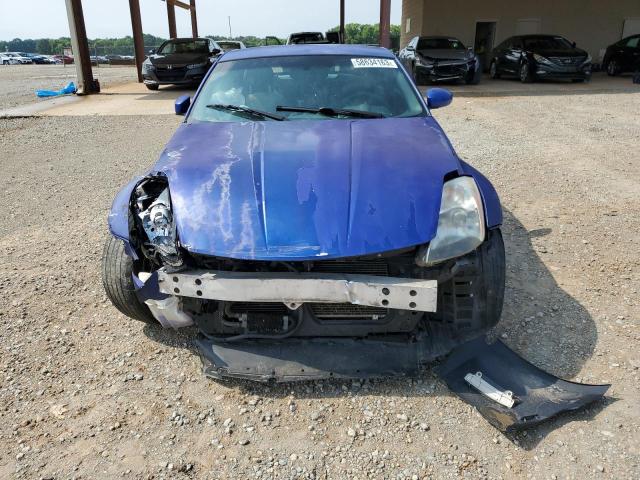 JN1AZ34E73T018275 - 2003 NISSAN 350Z COUPE BLUE photo 5