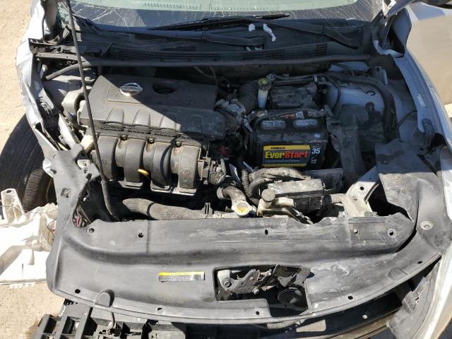 3N1AB7AP9DL612387 - 2013 NISSAN SENTRA S SILVER photo 11