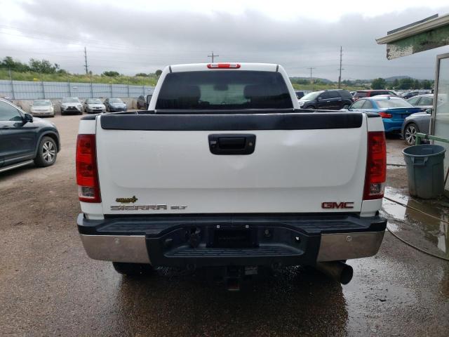 1GT121E88EF144449 - 2014 GMC SIERRA K2500 SLT WHITE photo 6