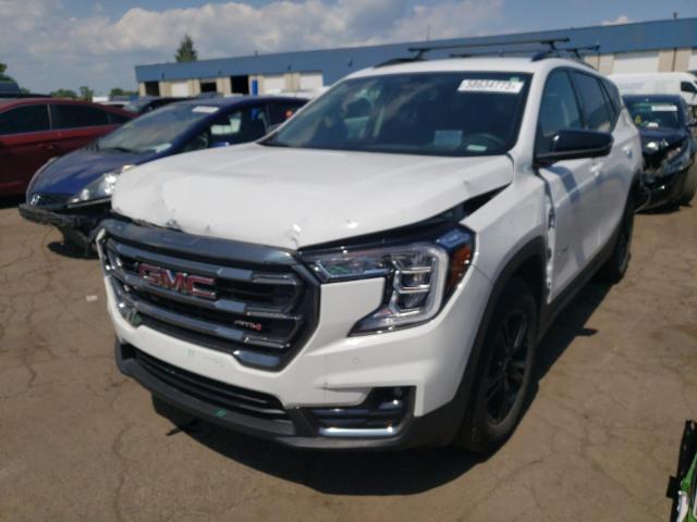 3GKALYEV5NL251707 - 2022 GMC TERRAIN AT4 WHITE photo 1