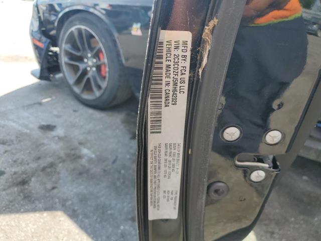 2C3CDZFJ5MH642029 - 2021 DODGE CHALLENGER R/T SCAT PACK BLACK photo 12