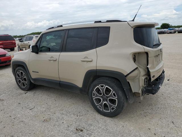 ZACCJADT8FPC13835 - 2015 JEEP RENEGADE LIMITED TAN photo 2