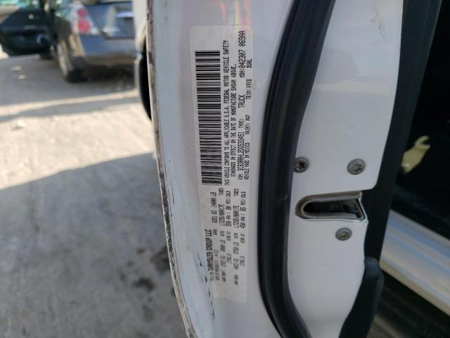 3C63RRHL2DG533451 - 2013 RAM 3500 SLT WHITE photo 12