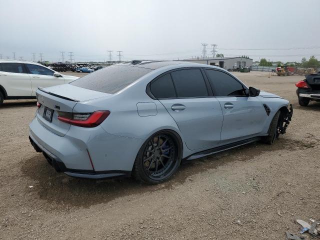 WBS43AY03PFN55396 - 2023 BMW M3 COMPETITION ლურჯი ფოტო 3