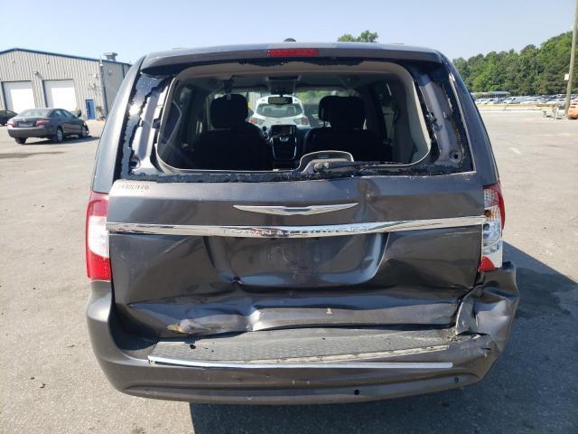 2C4RC1CG6GR261131 - 2016 CHRYSLER TOWN & COU TOURING L GRAY photo 6