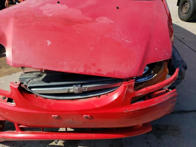 KL1TD66676B517378 - 2006 CHEVROLET AVEO BASE RED photo 11
