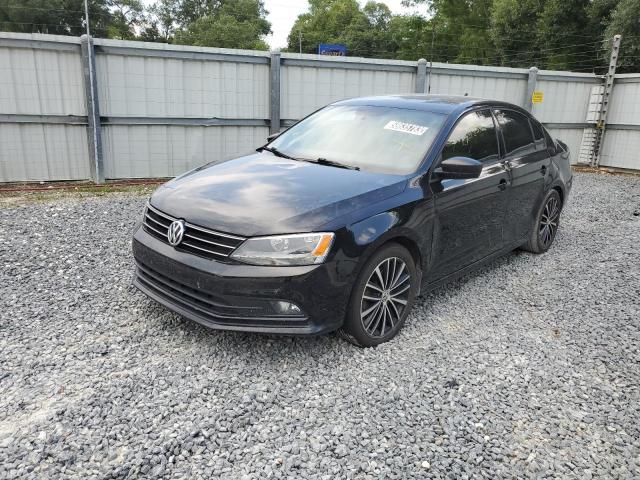 3VWD17AJ3GM374542 - 2016 VOLKSWAGEN JETTA SPORT BLACK photo 1