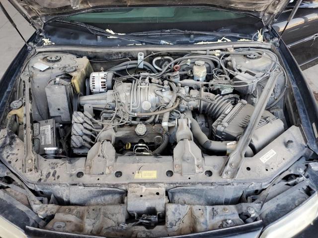 1G2WR52151F115585 - 2001 PONTIAC GRAND PRIX GTP BLACK photo 11