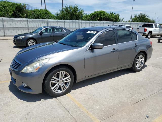 JN1CV6AR4DM770055 - 2013 INFINITI G37 GRAY photo 1