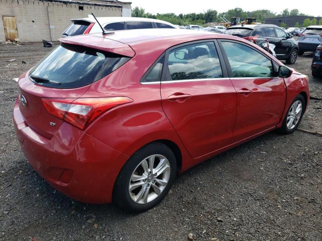 KMHD35LH2EU172372 - 2014 HYUNDAI ELANTRA GT RED photo 3