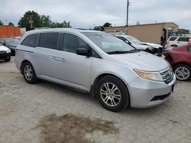 5FNRL5H61BB097251 - 2011 HONDA ODYSSEY EXL SILVER photo 4