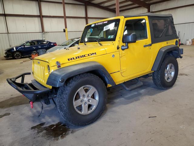 1J4BA6D14BL525084 - 2011 JEEP WRANGLER RUBICON YELLOW photo 1