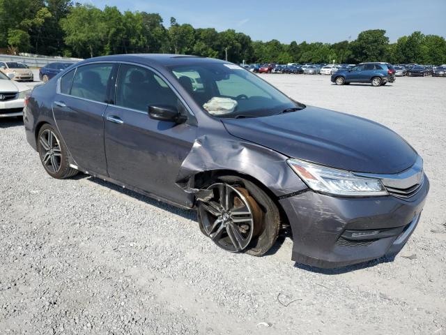 1HGCR3F96HA012073 - 2017 HONDA ACCORD TOURING GRAY photo 4