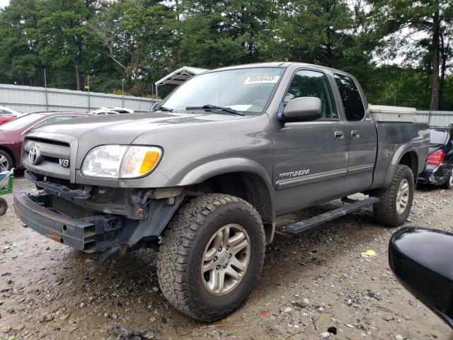 5TBBT48173S370201 - 2003 TOYOTA TUNDRA ACCESS CAB LIMITED GRAY photo 1