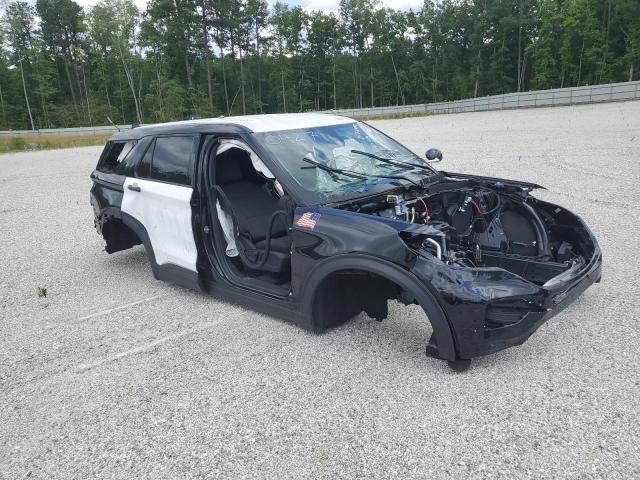 1FM5K8AB2NGC26419 - 2022 FORD EXPLORER POLICE INTERCEPTOR 黑色 照片 4