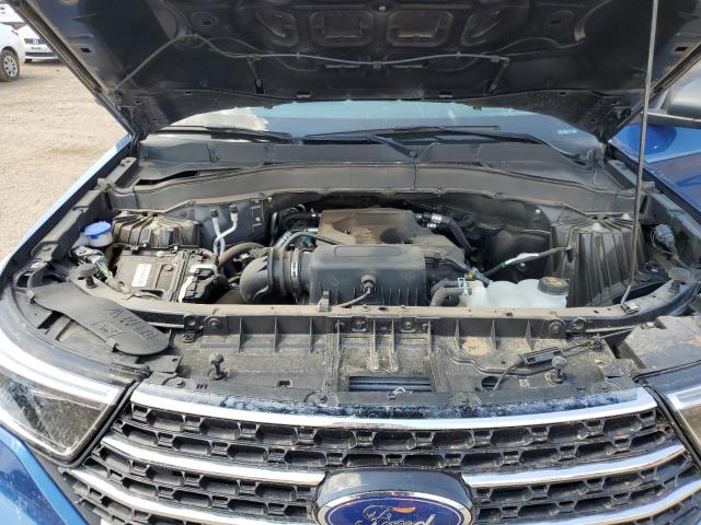 1FMSK8DH2LGC79752 - 2020 FORD EXPLORER XLT ლურჯი ფოტო 12