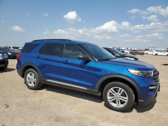 1FMSK8DH2LGC79752 - 2020 FORD EXPLORER XLT ლურჯი ფოტო 4
