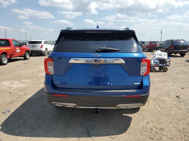 1FMSK8DH2LGC79752 - 2020 FORD EXPLORER XLT ლურჯი ფოტო 6