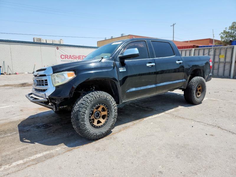 5TFAW5F10EX367026 - 2014 TOYOTA TUNDRA CREWMAX PLATINUM BLACK photo 1