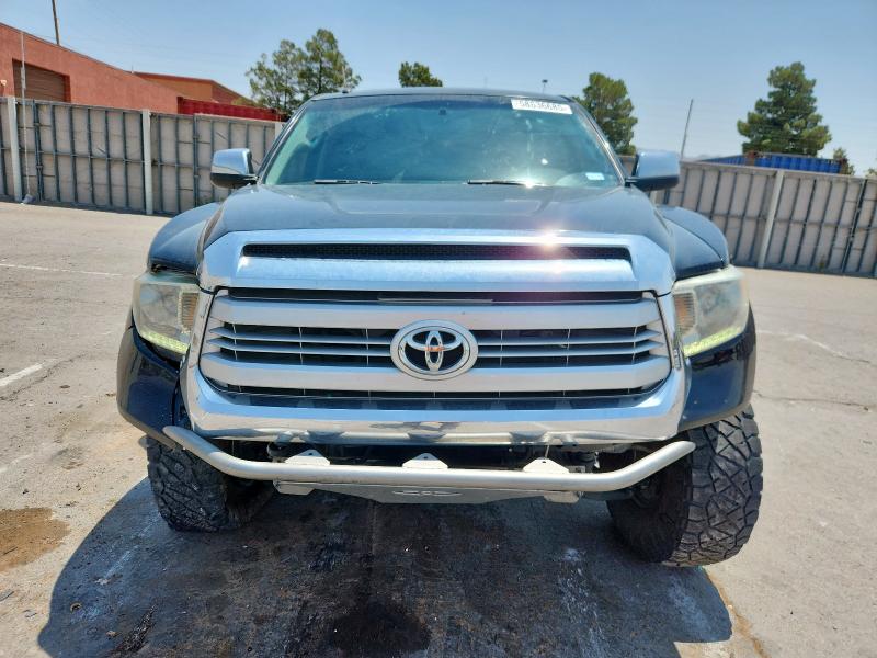 5TFAW5F10EX367026 - 2014 TOYOTA TUNDRA CREWMAX PLATINUM BLACK photo 5