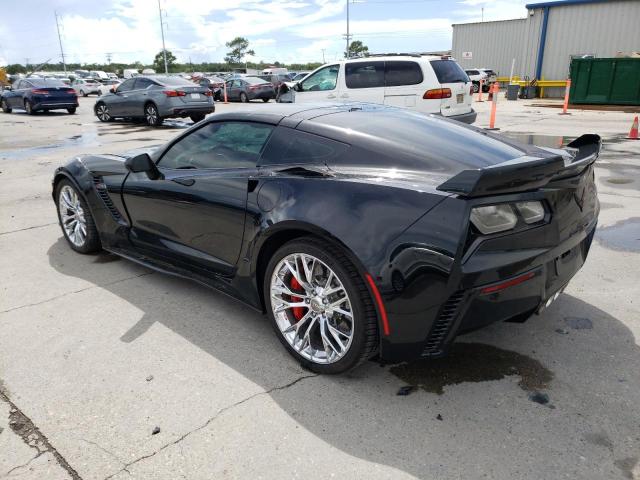 1G1YT2D60F5601210 - 2015 CHEVROLET CORVETTE Z06 3LZ BLACK photo 2