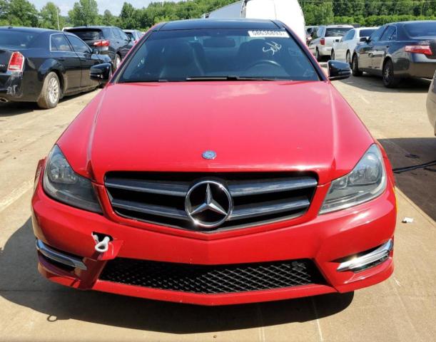 WDDGJ4HB0EG261304 - 2014 MERCEDES-BENZ C 250 RED photo 5