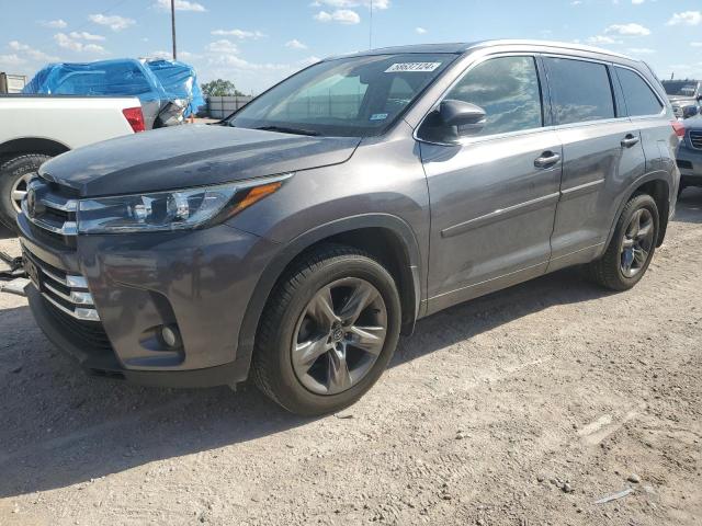 5TDDZRFH1HS459782 - 2017 TOYOTA HIGHLANDER LIMITED GRAY photo 1