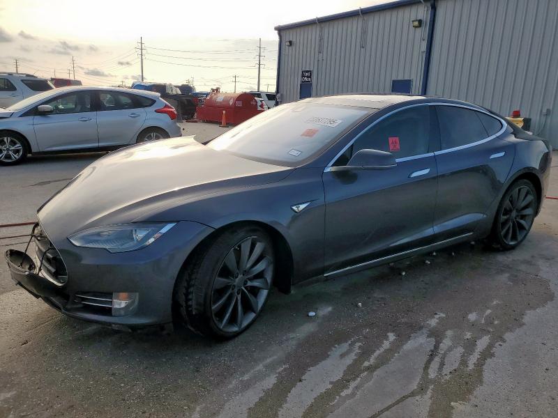 5YJSA1E40GF137717 - 2016 TESLA MODEL S 灰色 照片 1