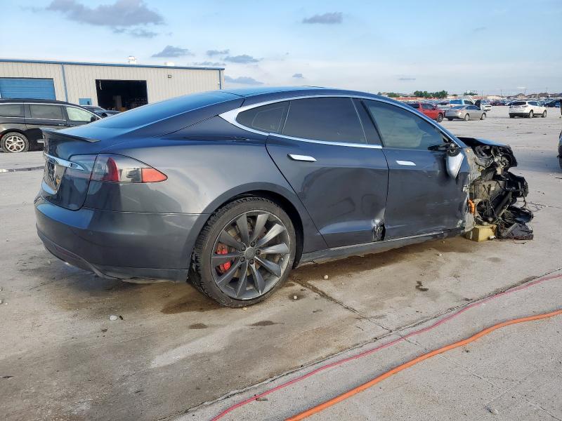 5YJSA1E40GF137717 - 2016 TESLA MODEL S 灰色 照片 3