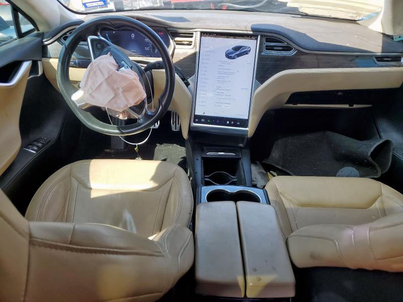 5YJSA1E40GF137717 - 2016 TESLA MODEL S 灰色 照片 8