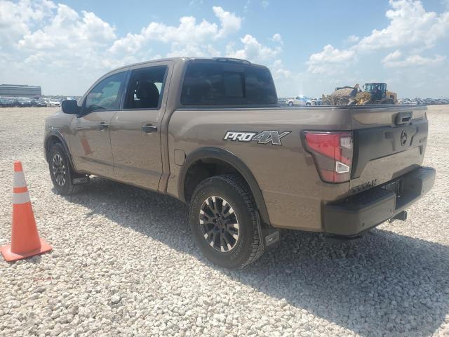 1N6AA1ED5LN502400 - 2020 NISSAN TITAN SV BROWN photo 2