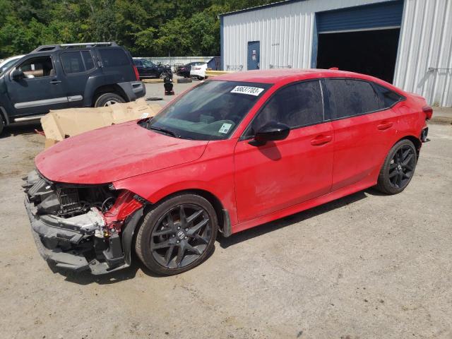 2HGFE2F50NH575892 - 2022 HONDA CIVIC SPORT 红色 照片 1