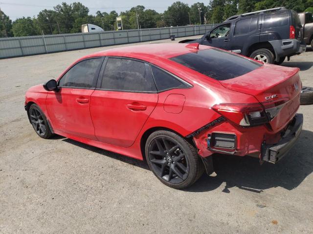 2HGFE2F50NH575892 - 2022 HONDA CIVIC SPORT 红色 照片 2