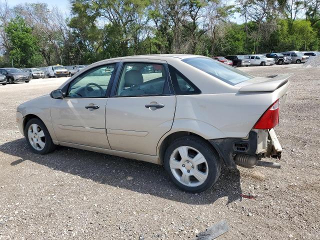 1FAFP34N57W111430 - 2007 FORD FOCUS ZX4 GOLD photo 2