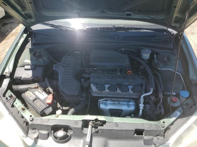 2HGES16304H634600 - 2004 HONDA CIVIC DX VP Yaşıl foto 11