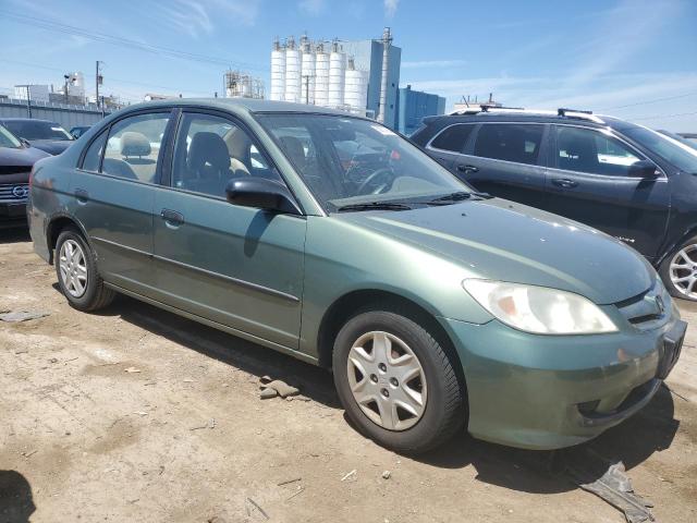 2HGES16304H634600 - 2004 HONDA CIVIC DX VP Yaşıl foto 4