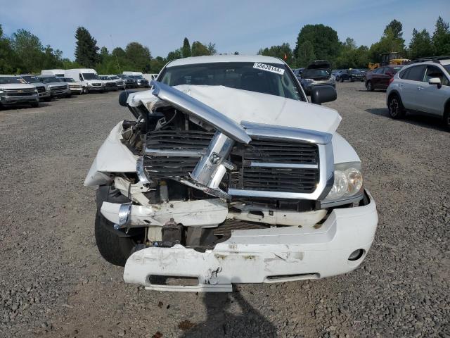 1D7HE48N97S195032 - 2007 DODGE DAKOTA QUAD SLT WHITE photo 5