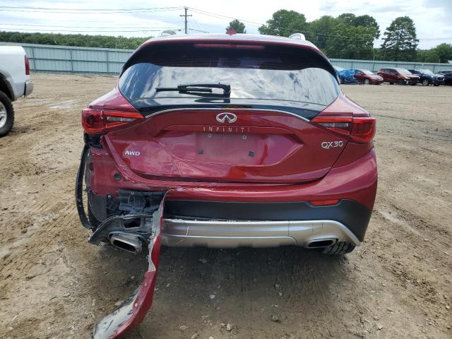 SJKCH5CR1HA031404 - 2017 INFINITI QX30 BASE RED photo 6