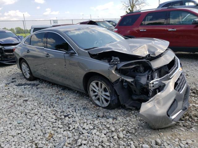 1G1ZD5ST1JF122230 - 2018 CHEVROLET MALIBU LT GRAY photo 4