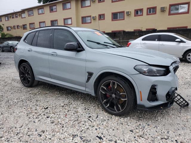 5UX83DP05R9X08033 - 2024 BMW X3 M40I SILVER photo 4