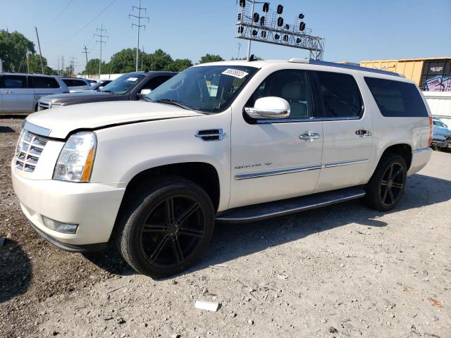 1GYS3HEF6BR100687 - 2011 CADILLAC ESCALADE ESV LUXURY WHITE photo 1