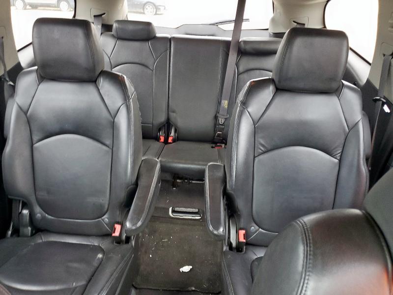 1GNKRJED8CJ148290 - 2012 CHEVROLET TRAVERSE LT BLACK photo 10