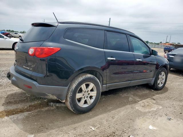 1GNKRJED8CJ148290 - 2012 CHEVROLET TRAVERSE LT BLACK photo 3