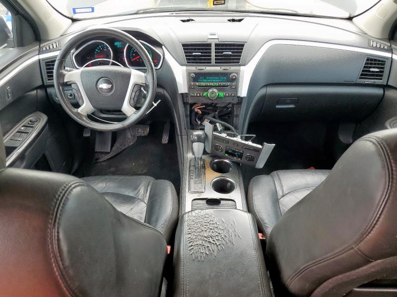 1GNKRJED8CJ148290 - 2012 CHEVROLET TRAVERSE LT BLACK photo 8