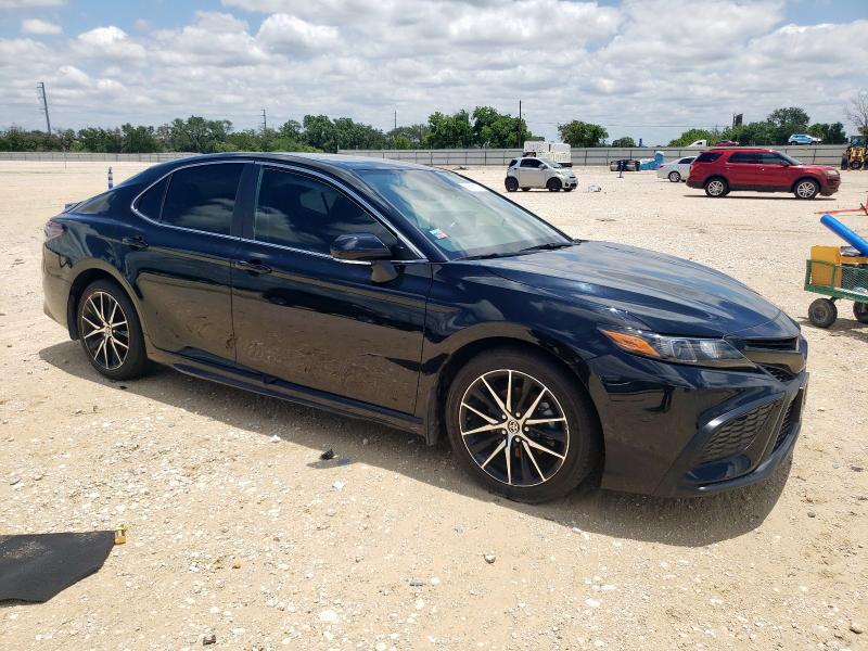 4T1T11AK0PU744793 - 2023 TOYOTA CAMRY SE NIGHT SHADE BLACK photo 4