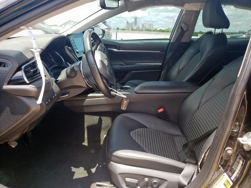 4T1T11AK0PU744793 - 2023 TOYOTA CAMRY SE NIGHT SHADE BLACK photo 7